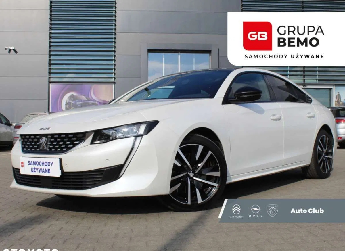 samochody osobowe Peugeot 508 cena 137900 przebieg: 48664, rok produkcji 2021 z Łobżenica